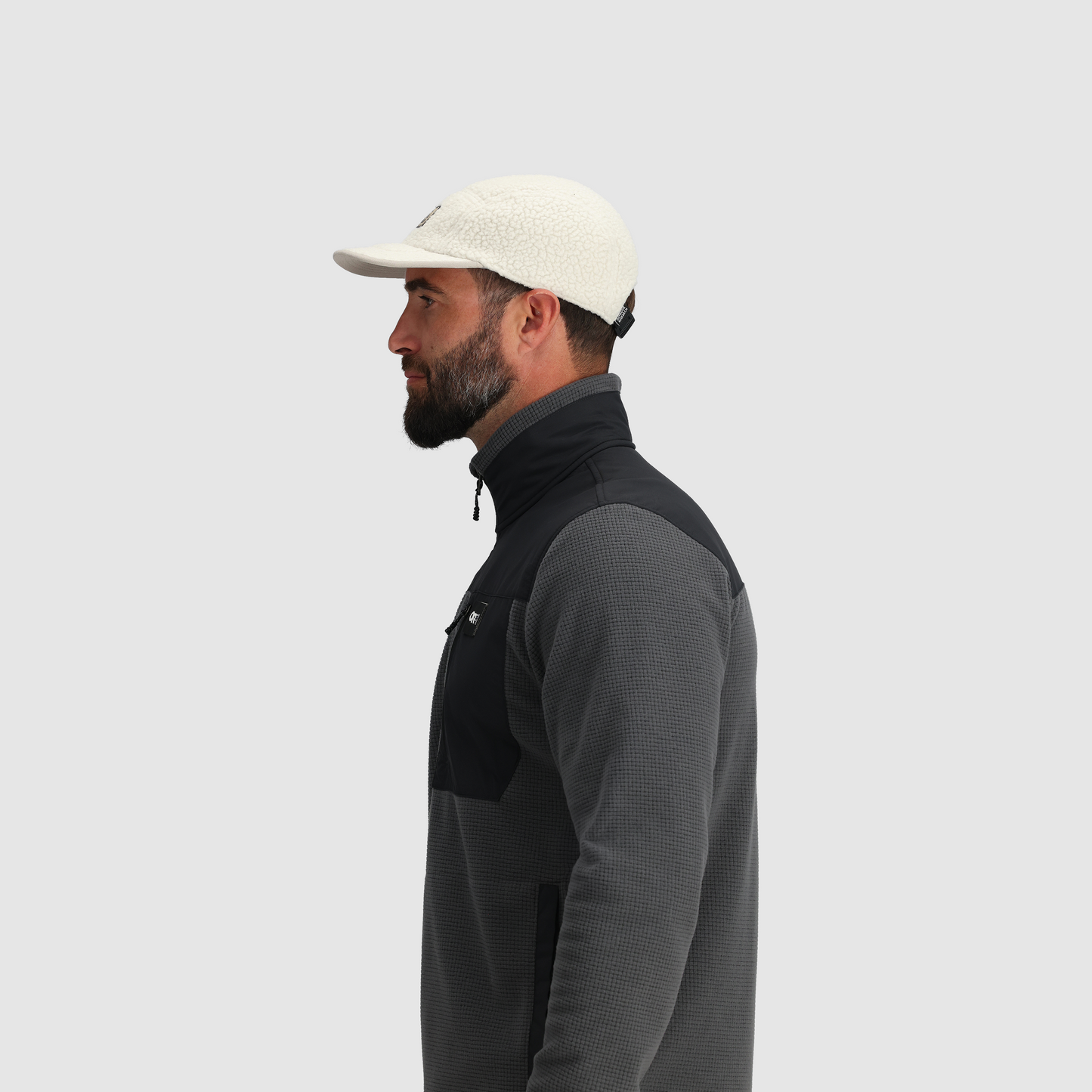 White Fleece Cap