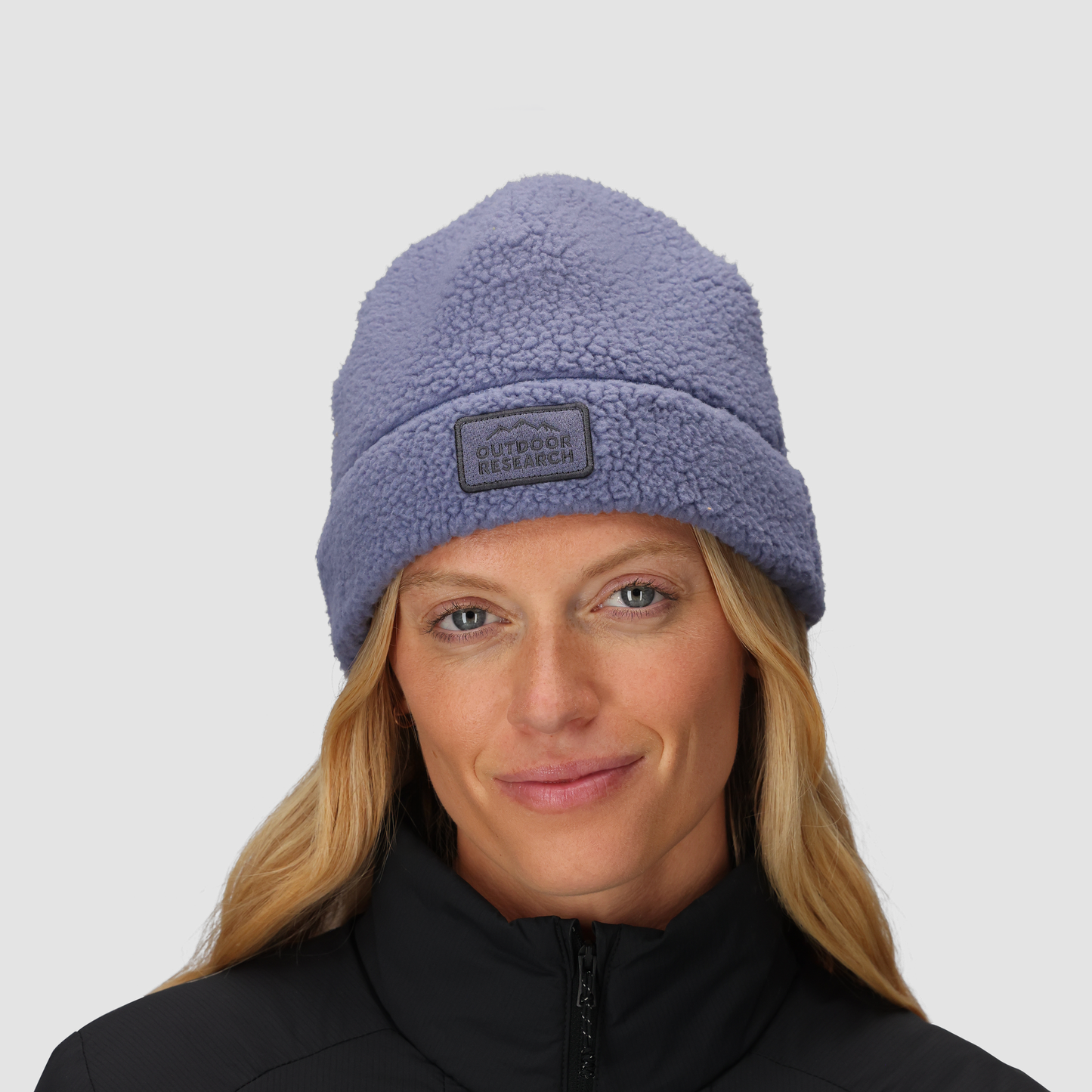 Purple Fleece Beanie