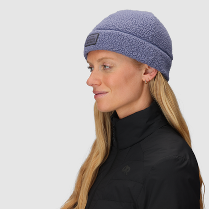 Purple Fleece Beanie